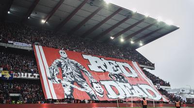 L'impressionnant tifo des supporters d'Anderlecht avant le derby