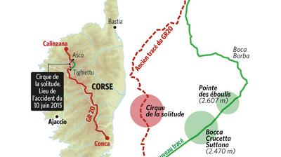 Voici le nouveau tracé de la randonnée du GR20 - Le Soir