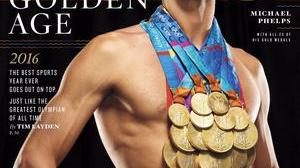 Photo Dédicacée Michael Phelps 8x10 - 23x Médaillé D'or - Avec Certificat