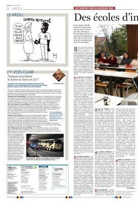 Des écoles d’instits sous-équipées Des écoles d’instits sous-équipées