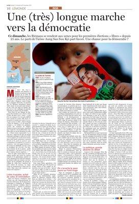 Une (très) longue marche vers la démocratie Une (très) longue marche vers la démocratie