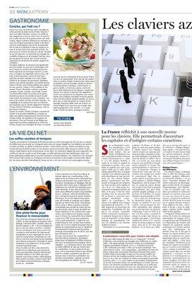 Combinaisons casse-tête pour claviers mal adaptés Combinaisons casse-tête pour claviers mal adaptés