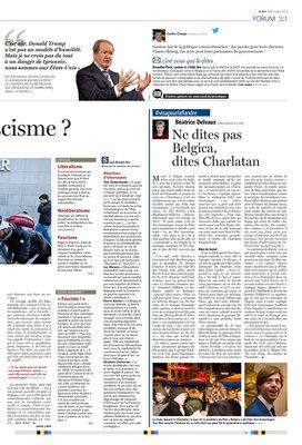 Ne dites pas Belgica, dites Charlatan Ne dites pas Belgica, dites Charlatan