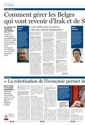 «Les mettre tous en prison,c’est une solution temporaire» «Les mettre tous en prison,c’est une solution temporaire»