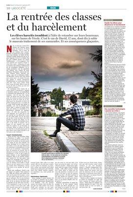 La rentrée des classes et du harcèlement La rentrée des classes et du harcèlement