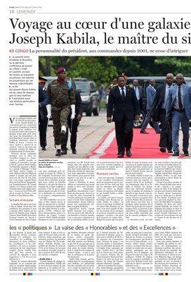Voyage au cœur d'une galaxie congolaise:Joseph Kabila, le maître du silence et des réseaux Voyage au cœur d'une galaxie congolaise:Joseph Kabila, le maître du silence et des réseaux