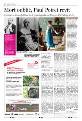 Mort oublié, Paul Poiret revit Mort oublié, Paul Poiret revit