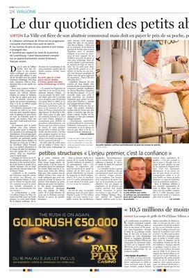 Le dur quotidien des petits abattoirs Le dur quotidien des petits abattoirs