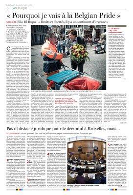 «Pourquoi je vais à la Belgian Pride» «Pourquoi je vais à la Belgian Pride»
