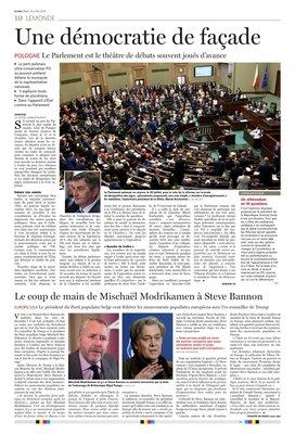 Une démocratie de façade Une démocratie de façade
