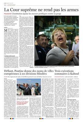 La Cour suprême ne rend pas les armes La Cour suprême ne rend pas les armes