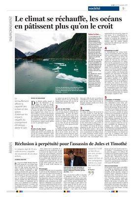 Le climat se réchauffe, les océans en pâtissent plus qu’on le croit Le climat se réchauffe, les océans en pâtissent plus qu’on le croit