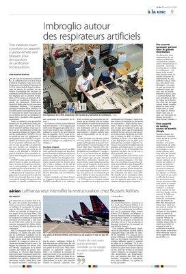 aérien Lufthansa veut intensifier la restructuration chez Brussels Airlines aérien Lufthansa veut intensifier la restructuration chez Brussels Airlines
