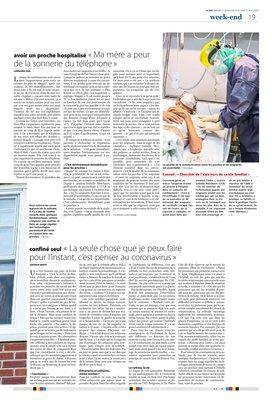 avoir un proche hospitalisé «Ma mère a peur de la sonnerie du téléphone» avoir un proche hospitalisé «Ma mère a peur de la sonnerie du téléphone»