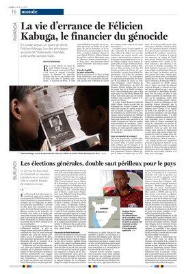 La vie d’errance de Félicien Kabuga, le financier du génocide La vie d’errance de Félicien Kabuga, le financier du génocide