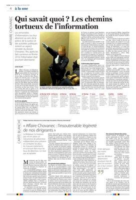 Qui savait quoi? Les chemins tortueux de l’information Qui savait quoi? Les chemins tortueux de l’information