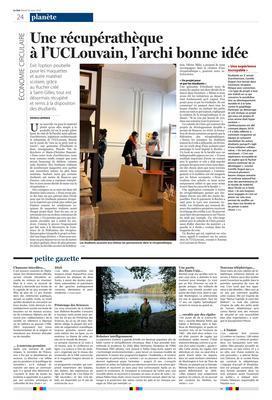 Une récupérathèque à l’UCLouvain, l’archi bonne idée Une récupérathèque à l’UCLouvain, l’archi bonne idée