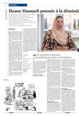 Ihsane Haouach poussée à la démission Ihsane Haouach poussée à la démission
