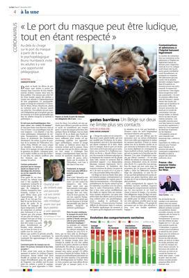 «Le port du masque peut être ludique, tout en étant respecté» «Le port du masque peut être ludique, tout en étant respecté»