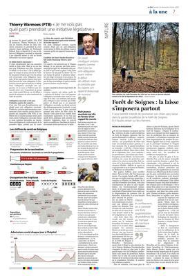 Forêt de Soignes: la laisse s’imposera partout Forêt de Soignes: la laisse s’imposera partout